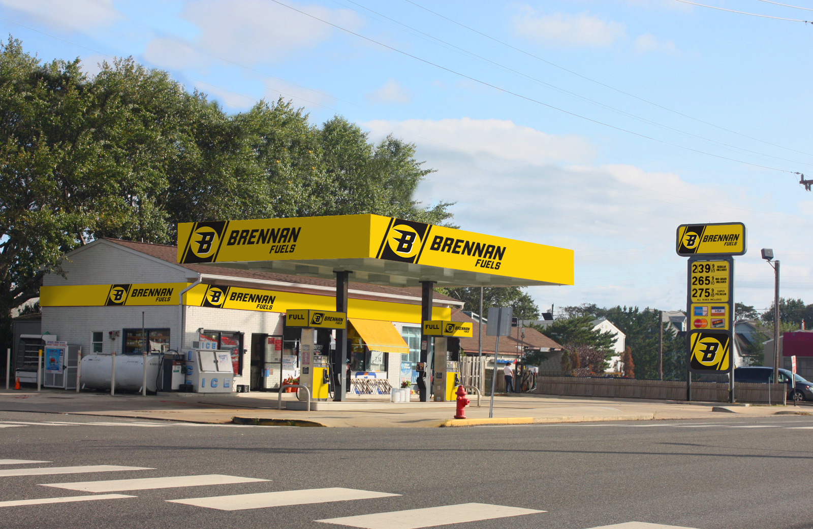 gas station logo